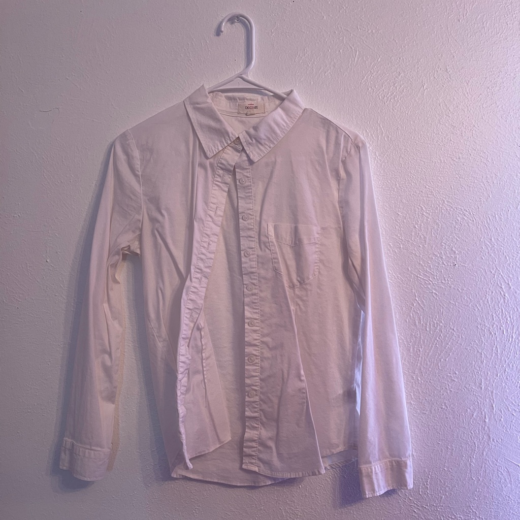 Basic White Button Up